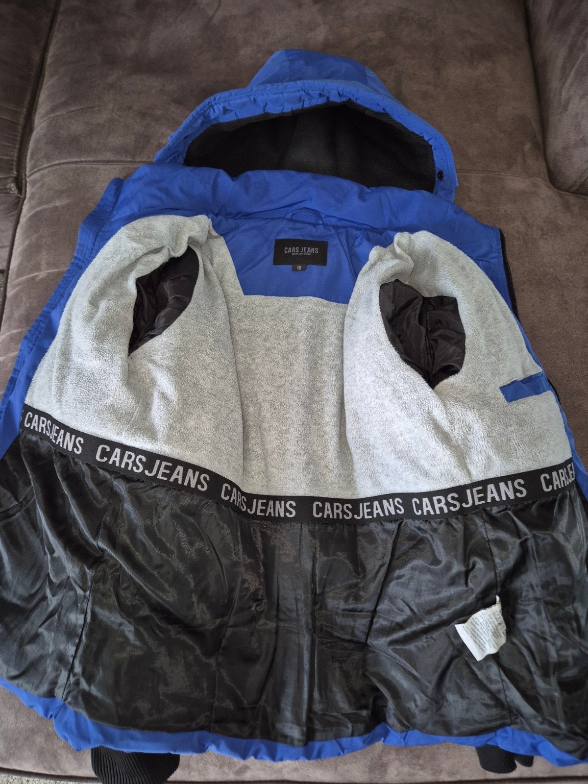 Jas jongens blauw, Kleding | Heren, Blauw, Zo goed als nieuw, Maat 46 (S) of kleiner, Ophalen