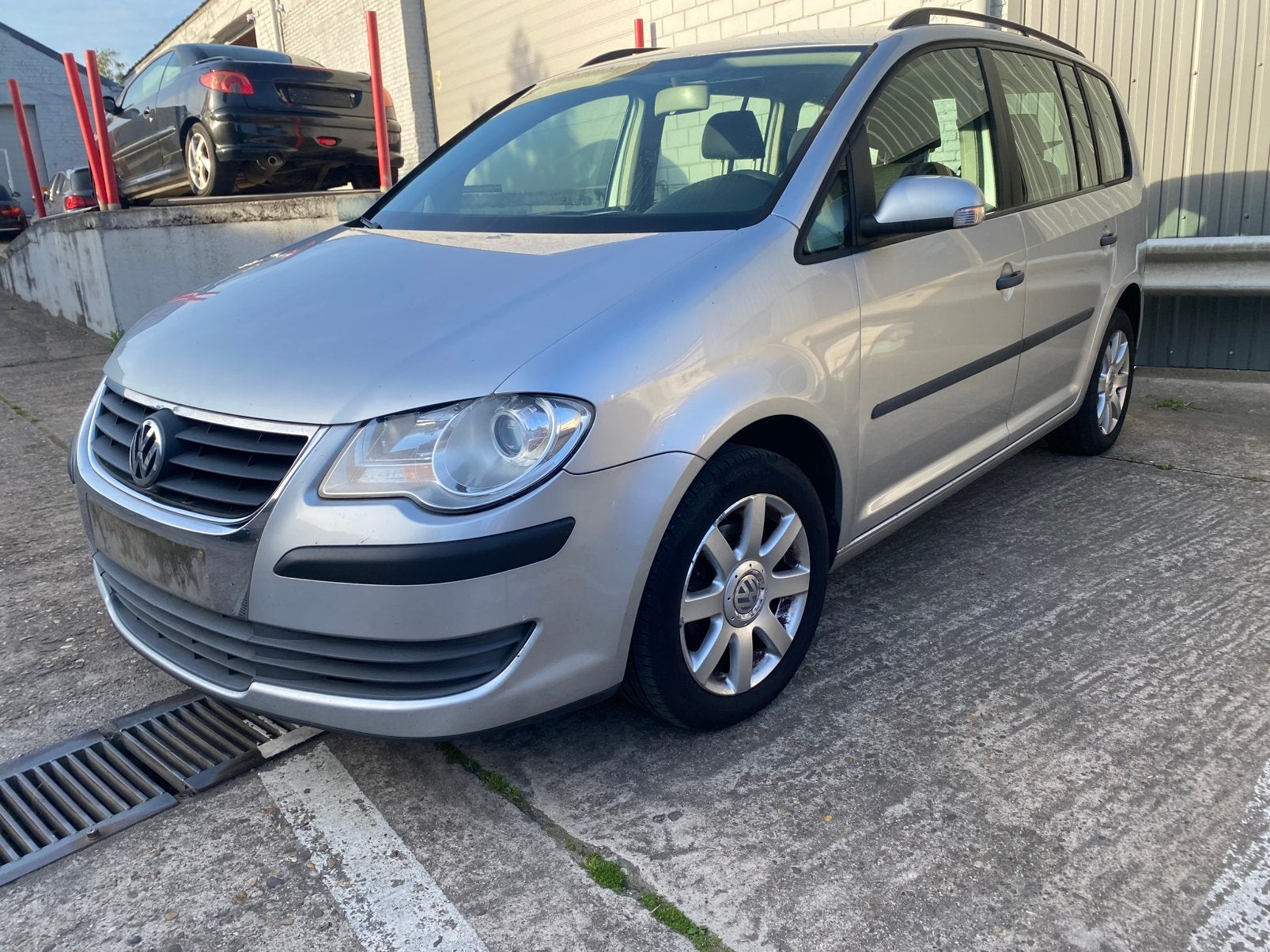 VW Touran 1.9 TDI, Autos, Argent ou Gris, Achat, Entreprise, Boîte manuelle