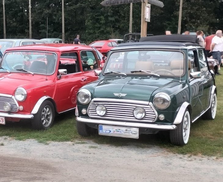Mini Cooper Rover 1.3, Auto's, Beige, Cabriolet, Handgeschakeld, Particulier