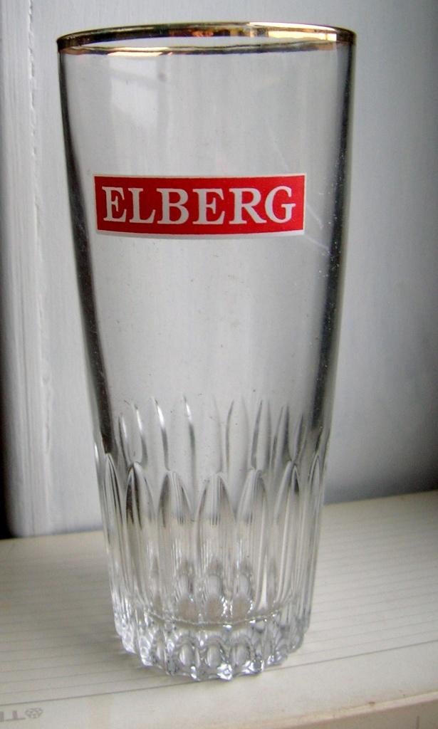 ELBERG, Ophalen of Verzenden, Zo goed als nieuw, Glas of Glazen