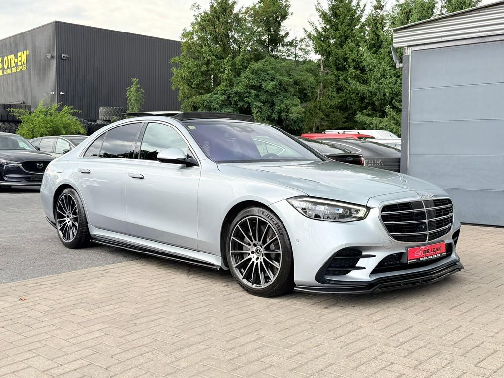 Mercedes S350d 4Matic Amg-Packet 1j Garantie, Auto's, Automaat, Leder, Bedrijf, Diesel