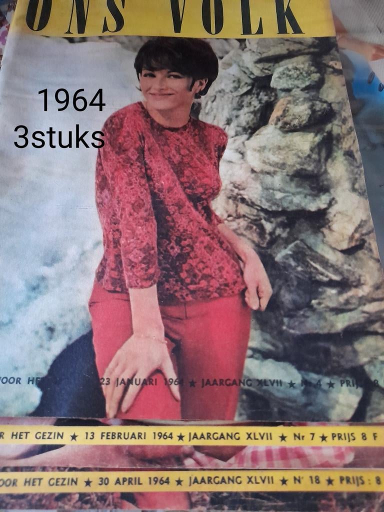 Tijdschrift 'Ons Volk 1964', Enlèvement ou Envoi