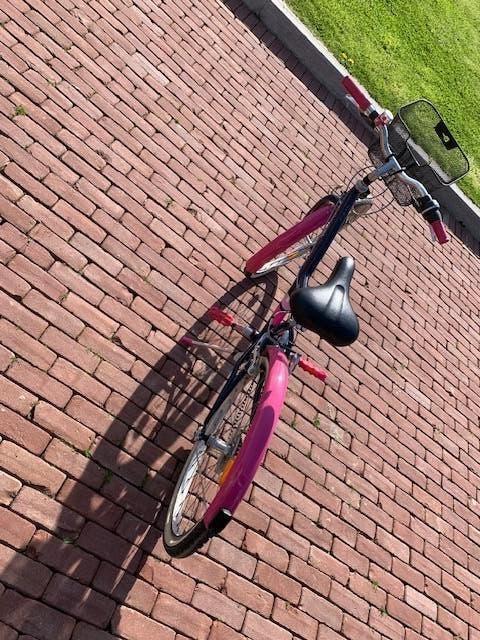 Kinderfiets meisjes 24 inch, Ophalen, Velgrem, Btwin Decathlon, Gebruikt