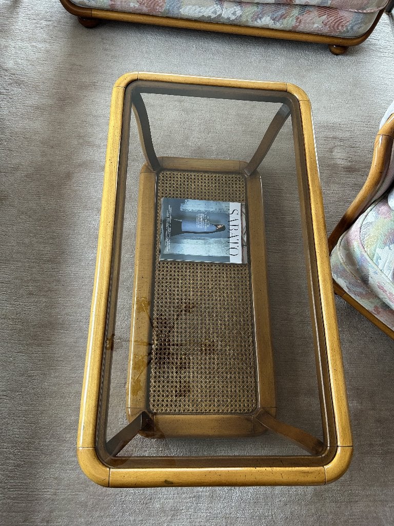 Salontafel, Huis en Inrichting, Ophalen, Gebruikt, 100 tot 150 cm, 50 tot 100 cm