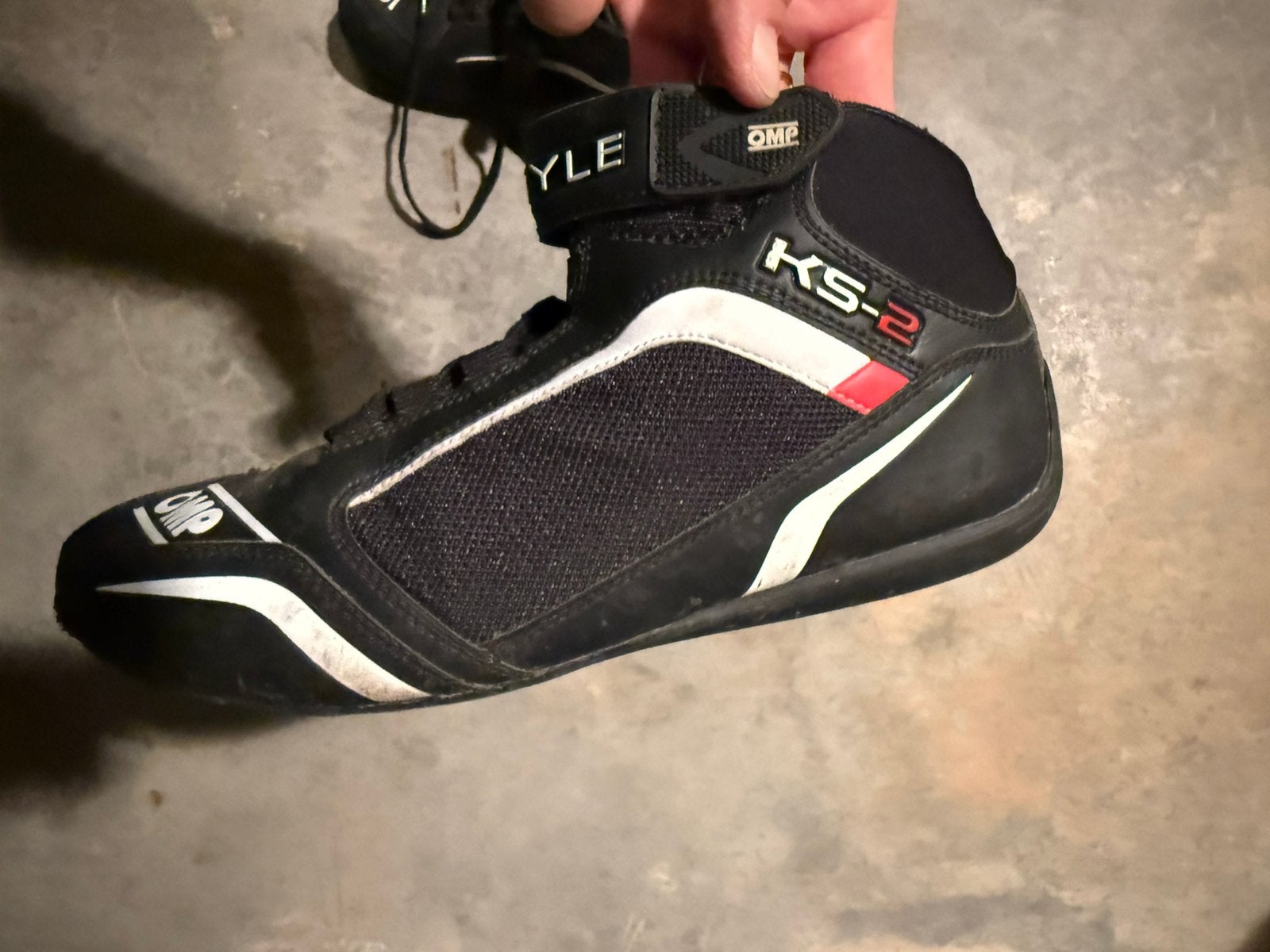 Chaussures karting 37, Sport en Fitness, Ophalen, Gebruikt