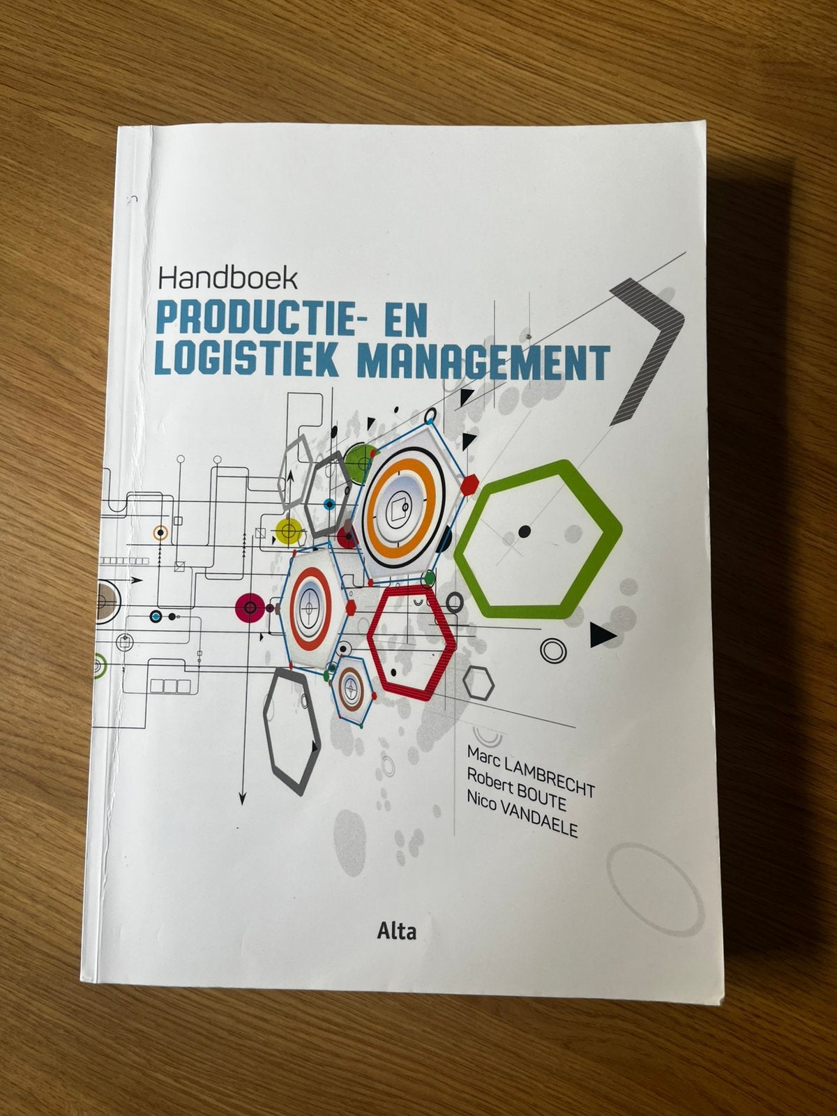 Robert Boute - Handboek productie en logistiek management, Boeken, Ophalen of Verzenden, Nederlands, Robert Boute; Nico Vandaele; Marc Lambrecht
