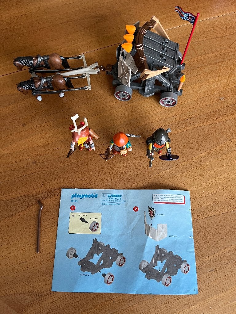 Playmobil Knights 9341, Complete set, Voertuig, Ophalen of Verzenden, Zo goed als nieuw