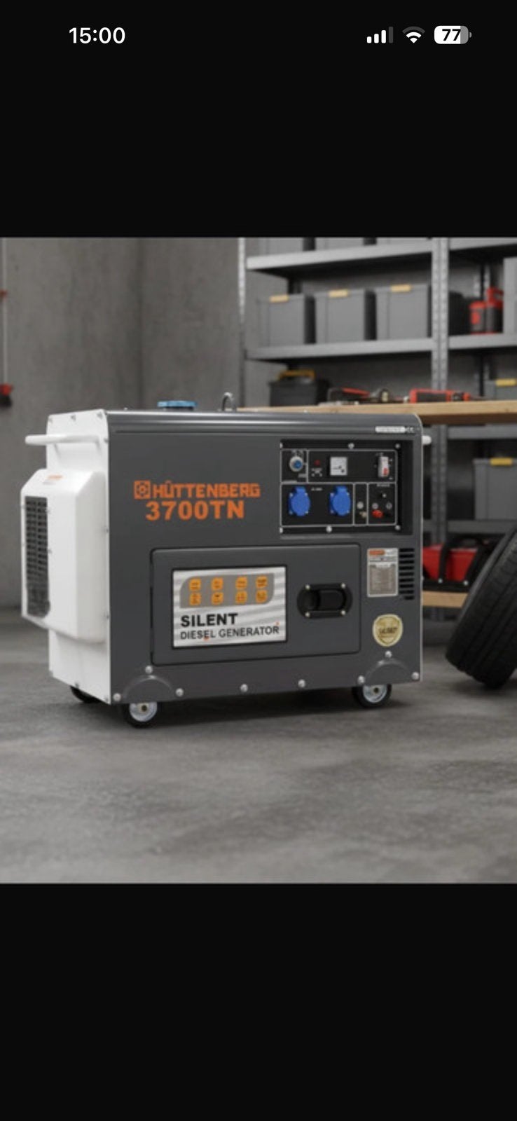 Generator diesel, Neuf, Enlèvement ou Envoi, Métal, Classique
