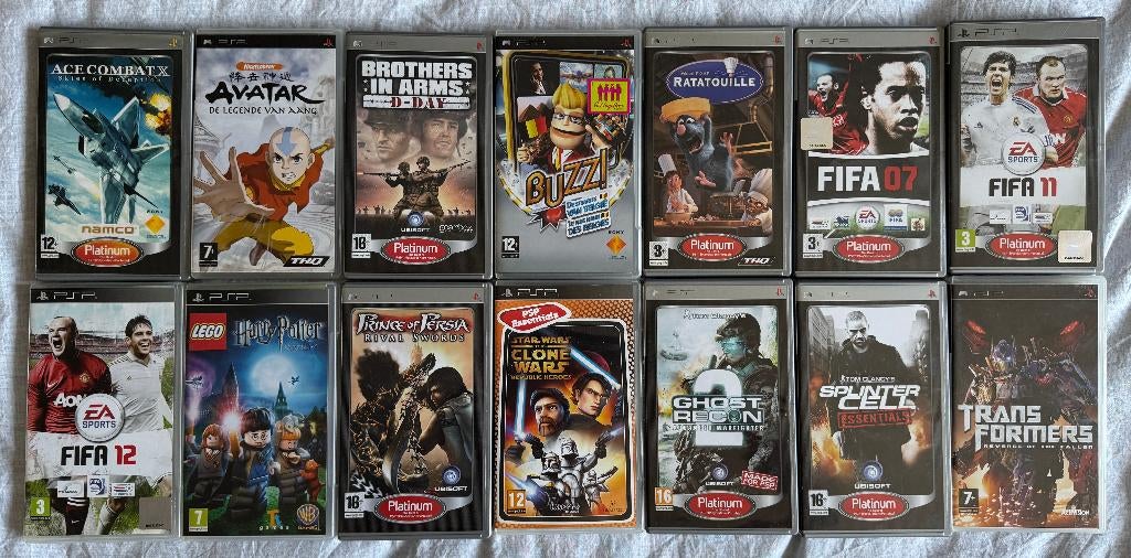 PlayStation Portable (PSP) Games [LOT], Gebruikt, Overige genres, 1 speler, Ophalen of Verzenden