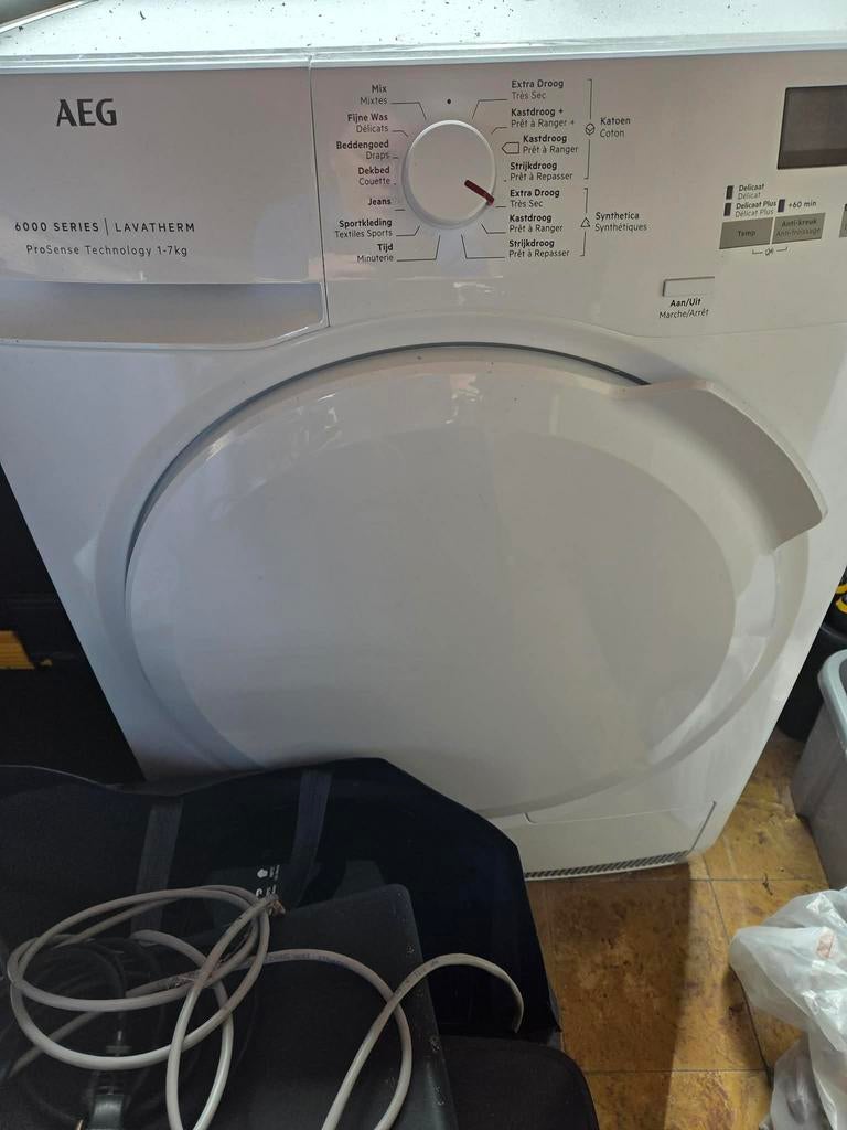 Aeg 6000 series droogkas, Elektronische apparatuur, Ophalen, Zo goed als nieuw