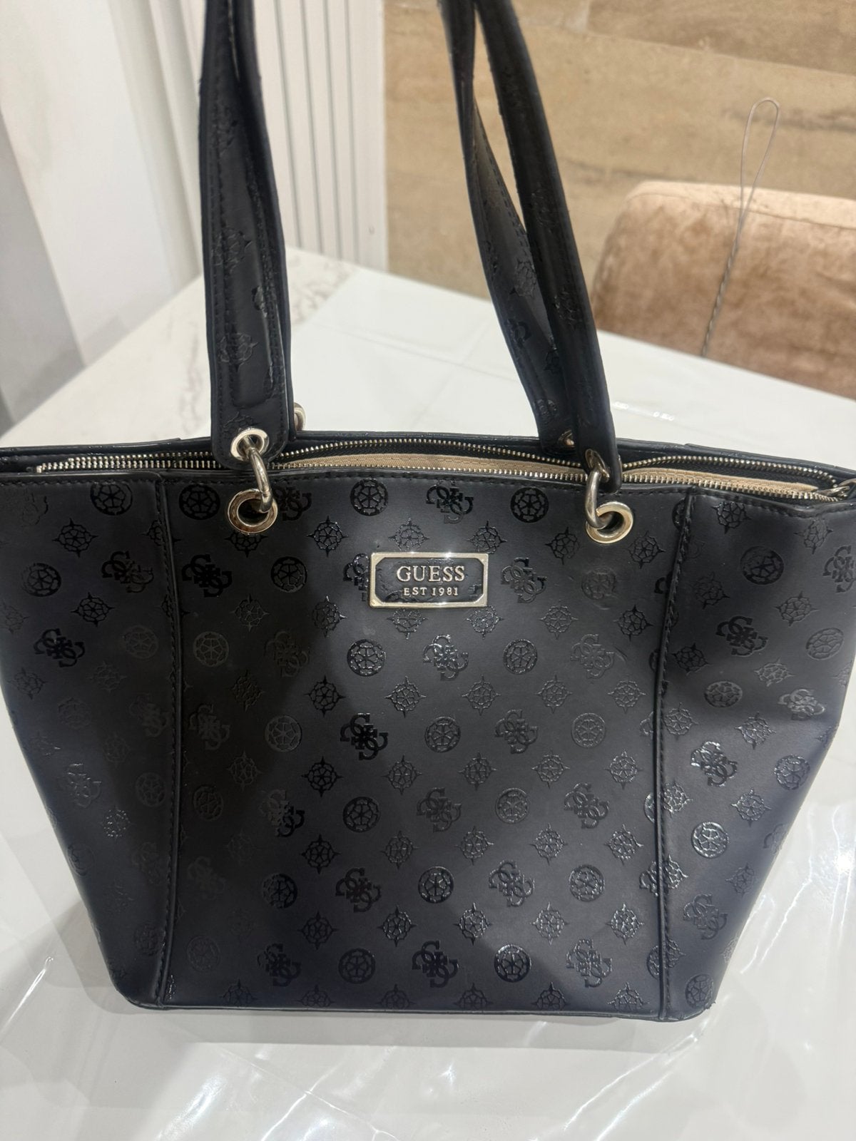 GUESS handtas, Handtassen en Accessoires, Ophalen, Gebruikt, Handtas