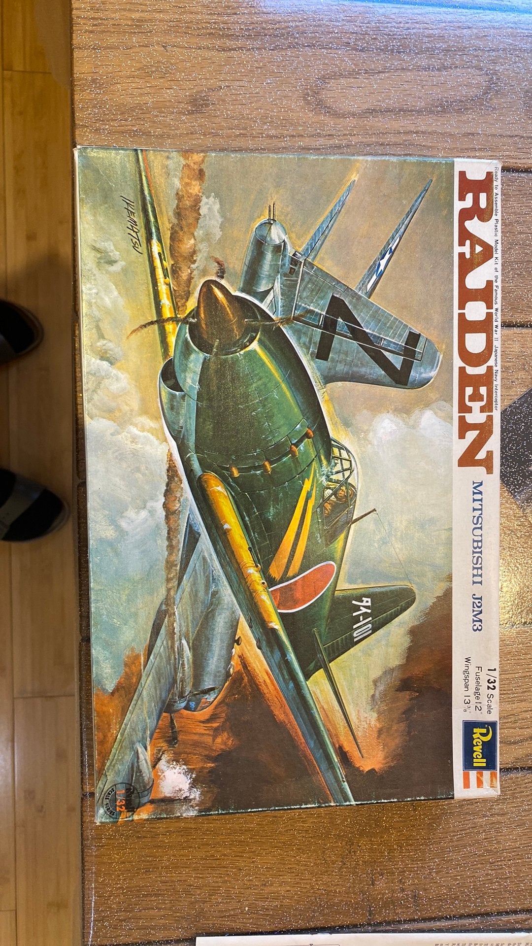 Mitsubishi Raiden 1/32, Hobby & Loisirs créatifs, Neuf, Plus grand que 1:72, Enlèvement ou Envoi, Revell