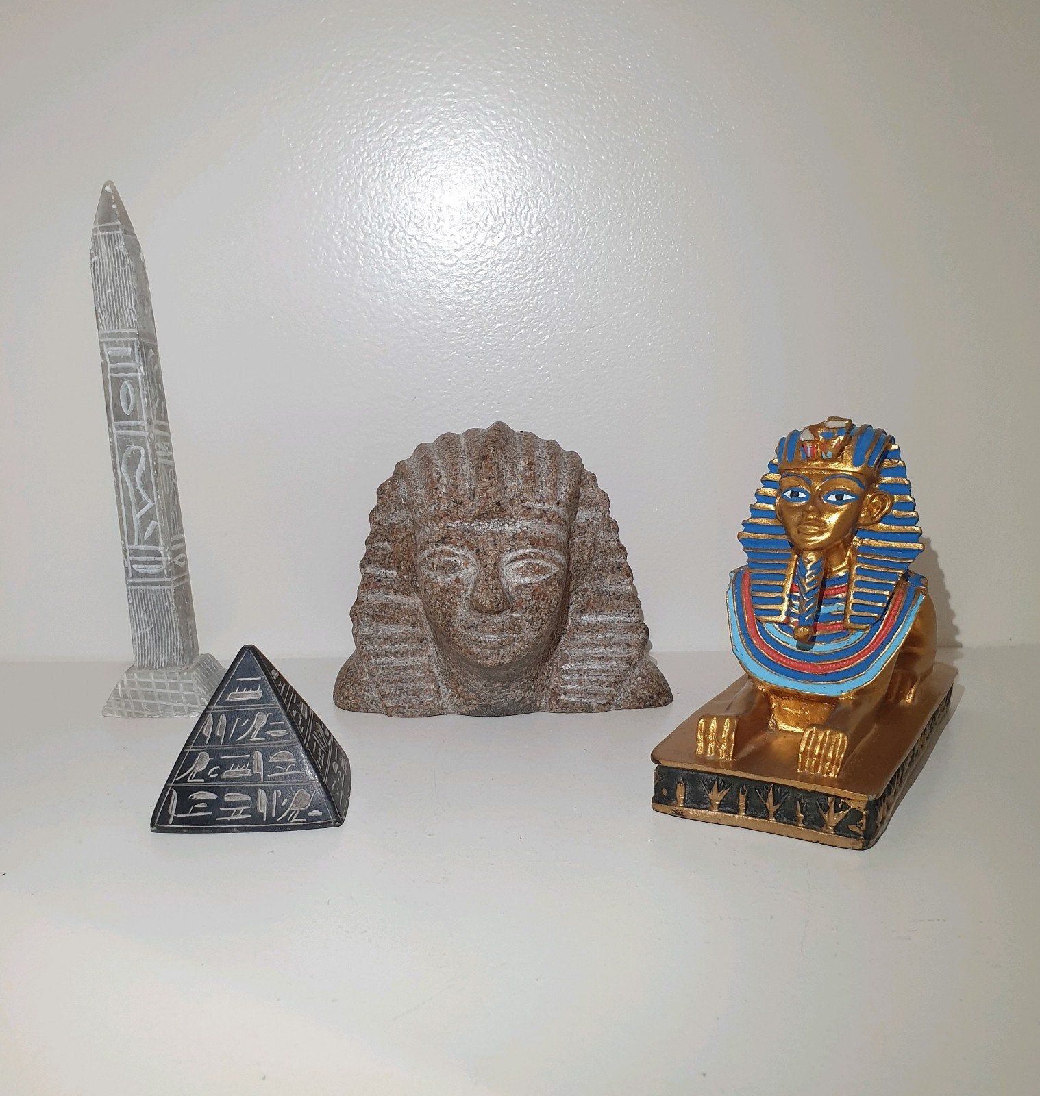 Egypte, 4 beeldjes, Ophalen of Verzenden, Beeld