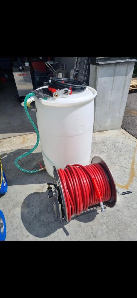 Oproller inox en buffervat, Ophalen, Nieuw