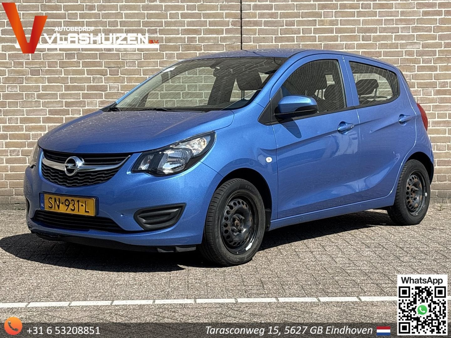 Opel Karl 1.0 ecoFLEX Edition | € 3.250,- NETTO!, Auto's, Opel, Zwart, Blauw, Bedrijf, 94 g/km