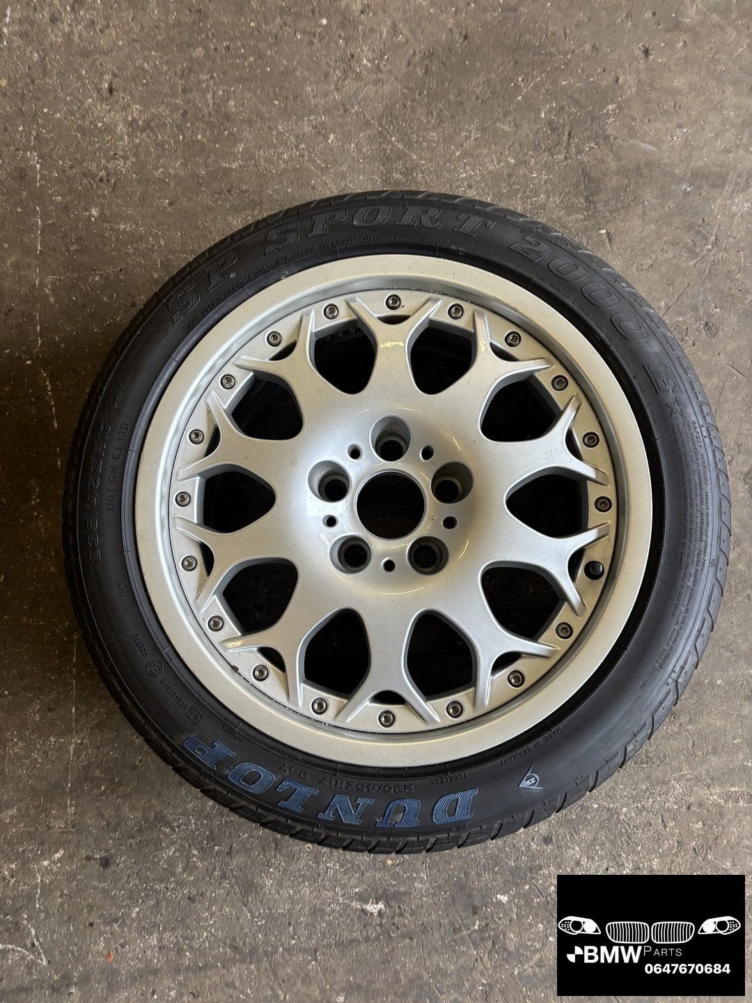 1x 17” BBS RS 845 BMW 5-Serie E39, Autos : Pièces & Accessoires, Pneus & Jantes, Pneus et Jantes, Véhicule de tourisme, -, Utilisé