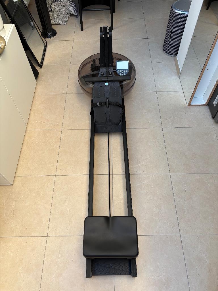Waterrower Original Serie Zwart, Sports & Fitness, Appareils de fitness, Utilisé, Rameur, Bras, Jambes, Pectoraux, Abdominaux