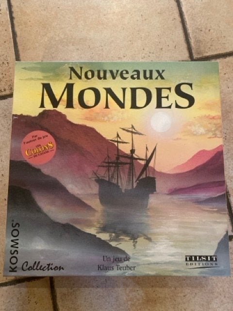 NOUVEAUXMONDES - super jeu de pose de tuiles VF état neuf, Envoi