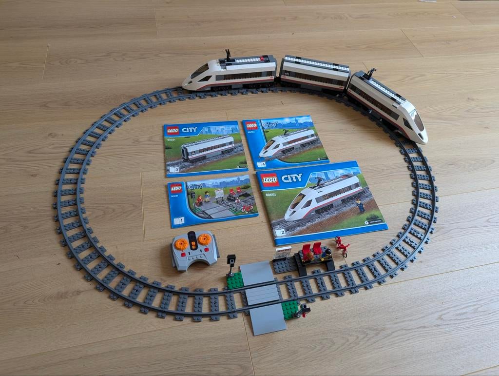 Lego trein 60051 compleet, Enlèvement