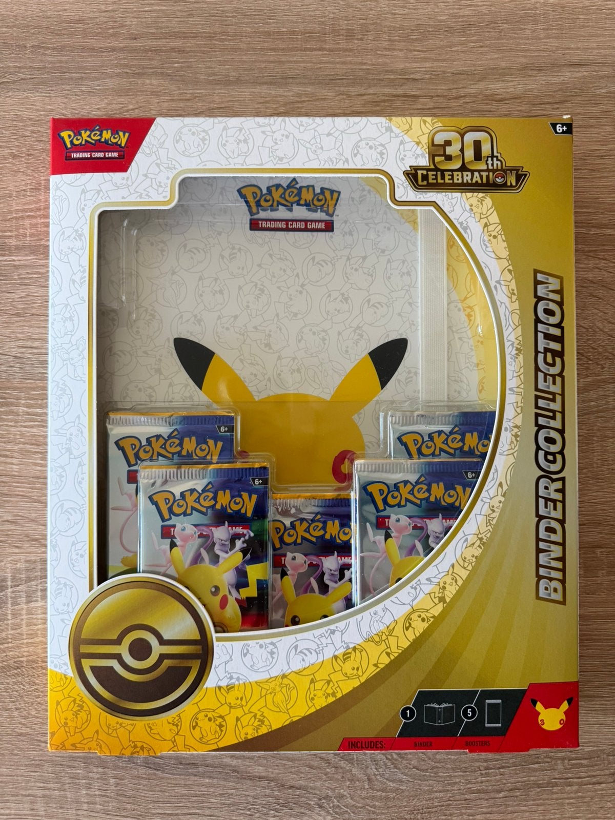 Pokémon 30th Anniversary Binder Collection, Ophalen, Nieuw, Boek of Catalogus, Foil