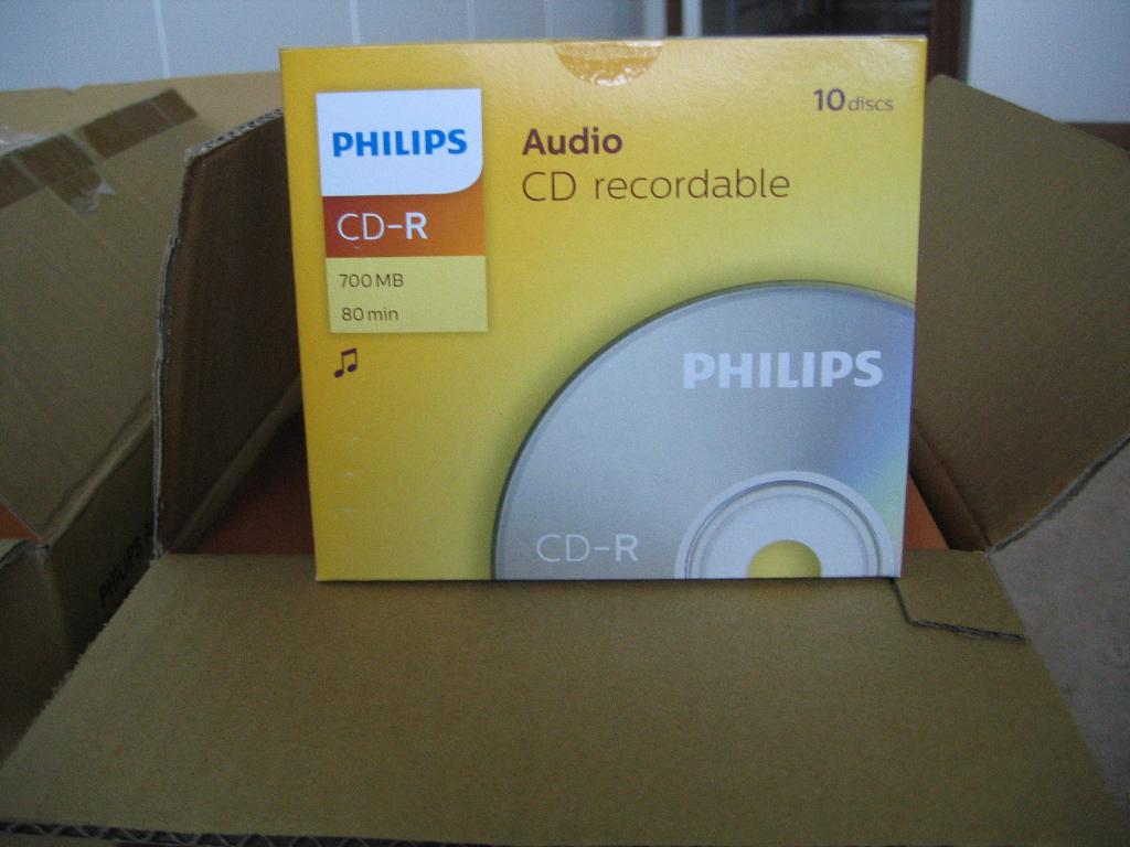 nouveau CD-R, Neuf, Philips, Enlèvement ou Envoi, Réinscriptible