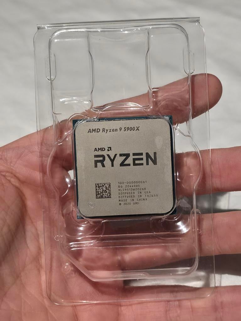 AMD Ryzen 9 5900X 12C/24T, Informatique & Logiciels, Processeurs, Comme neuf, 12-core, 4 Ghz ou plus, Enlèvement ou Envoi