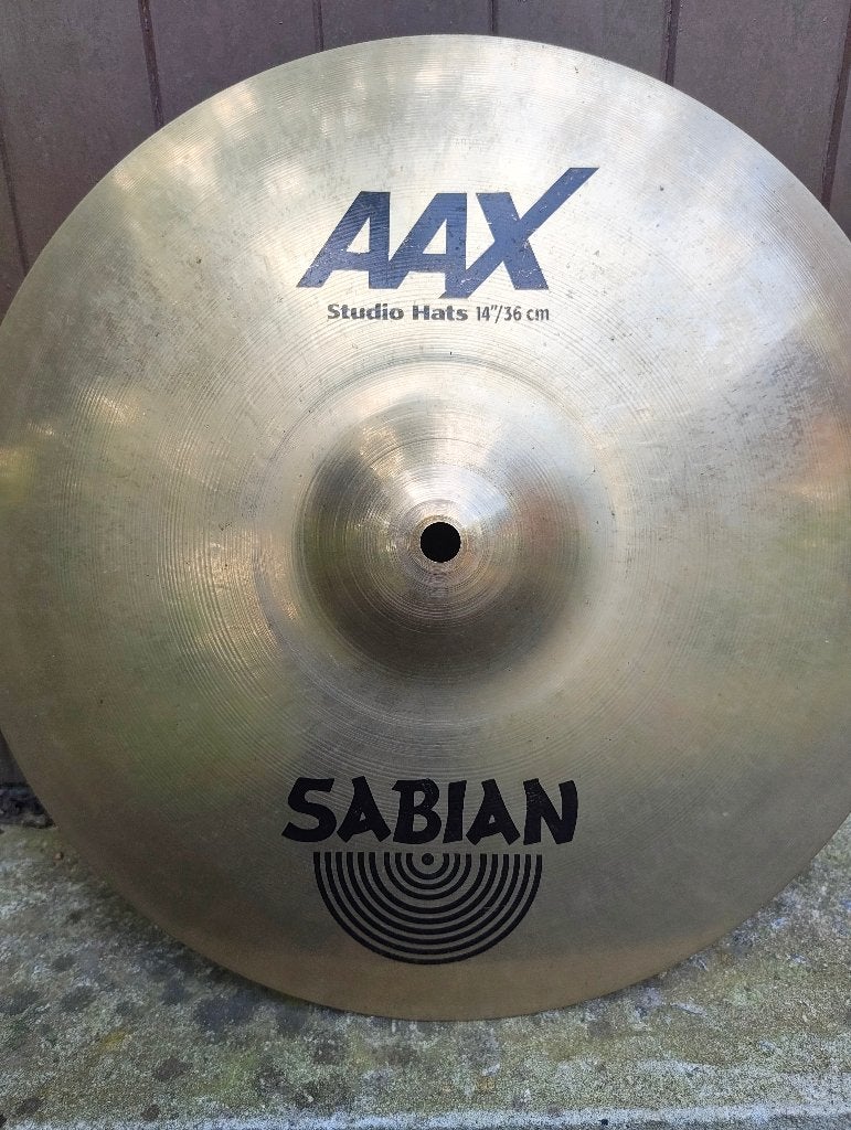 Sabian AAX Studio hats 14 inch + Zildjan K crashride 18 inch, Muziek en Instrumenten, Drumstellen en Slagwerk, Ophalen of Verzenden
