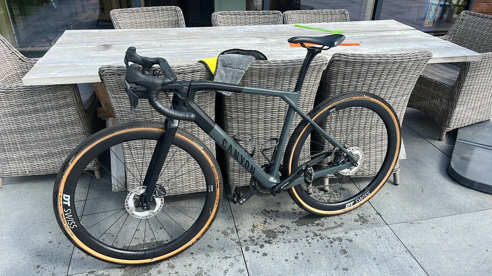 Canyon Grail met elektronische Di2-versnellingen., Vélos & Vélomoteurs, Enlèvement, Comme neuf, Vitesses