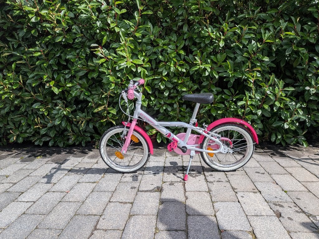 kinderfiets Btwin (Decathlon) nieuwstaat., Fietsen en Brommers, Ophalen, 16 tot 20 inch, Velgrem, Zo goed als nieuw