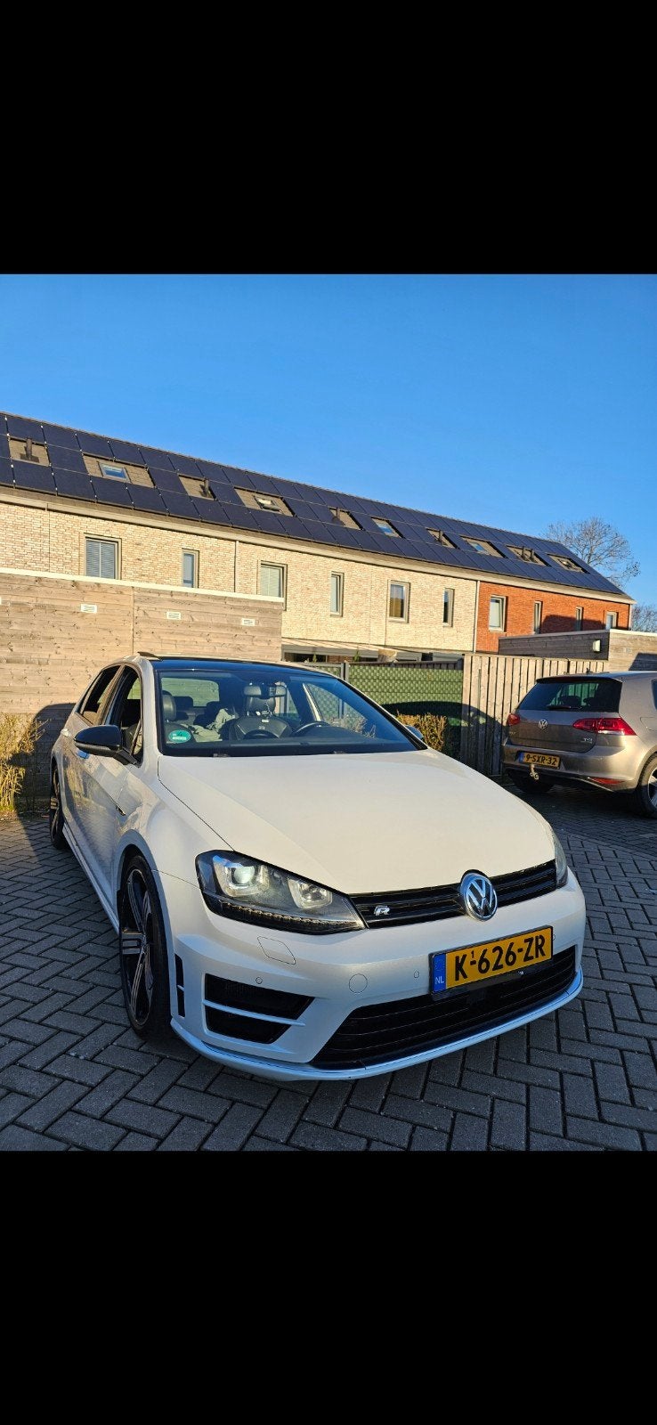 Volkswagen Golf 7 R ABT 2.0 TSI - 370 pk - 4Motion - DSG, Autos, Cuir, Achat, Toit panoramique, 5 portes