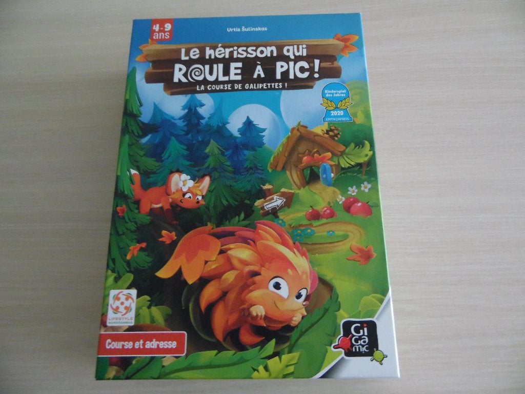 LE HÉRISSON QUI ROULE À PIC !, Enlèvement ou Envoi