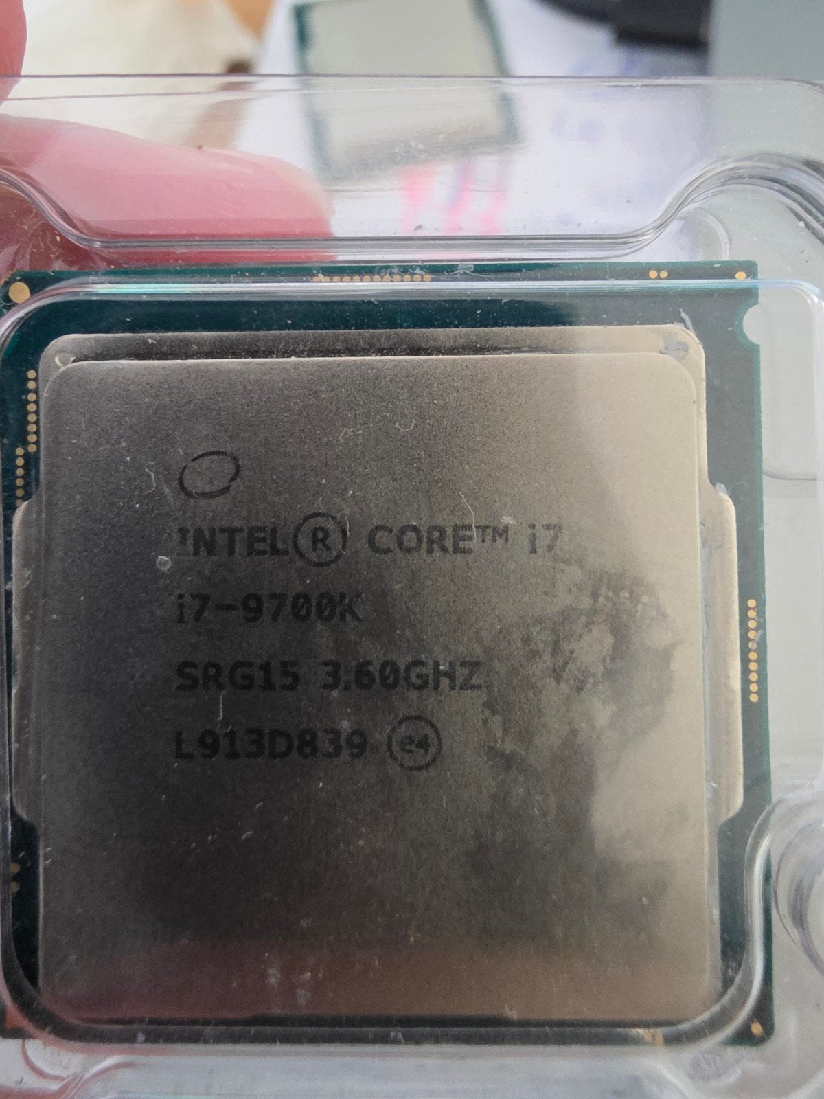 CPU intel I7 9700K, Computers en Software, Processors, LGA 1151, Gebruikt, I7 9700K, 4 Ghz of meer
