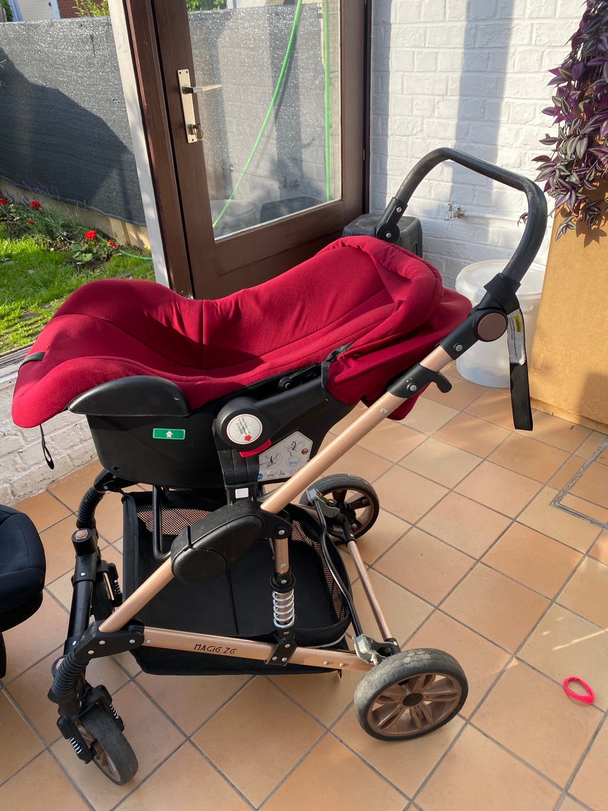Poussette bebe, Enlèvement, Utilisé