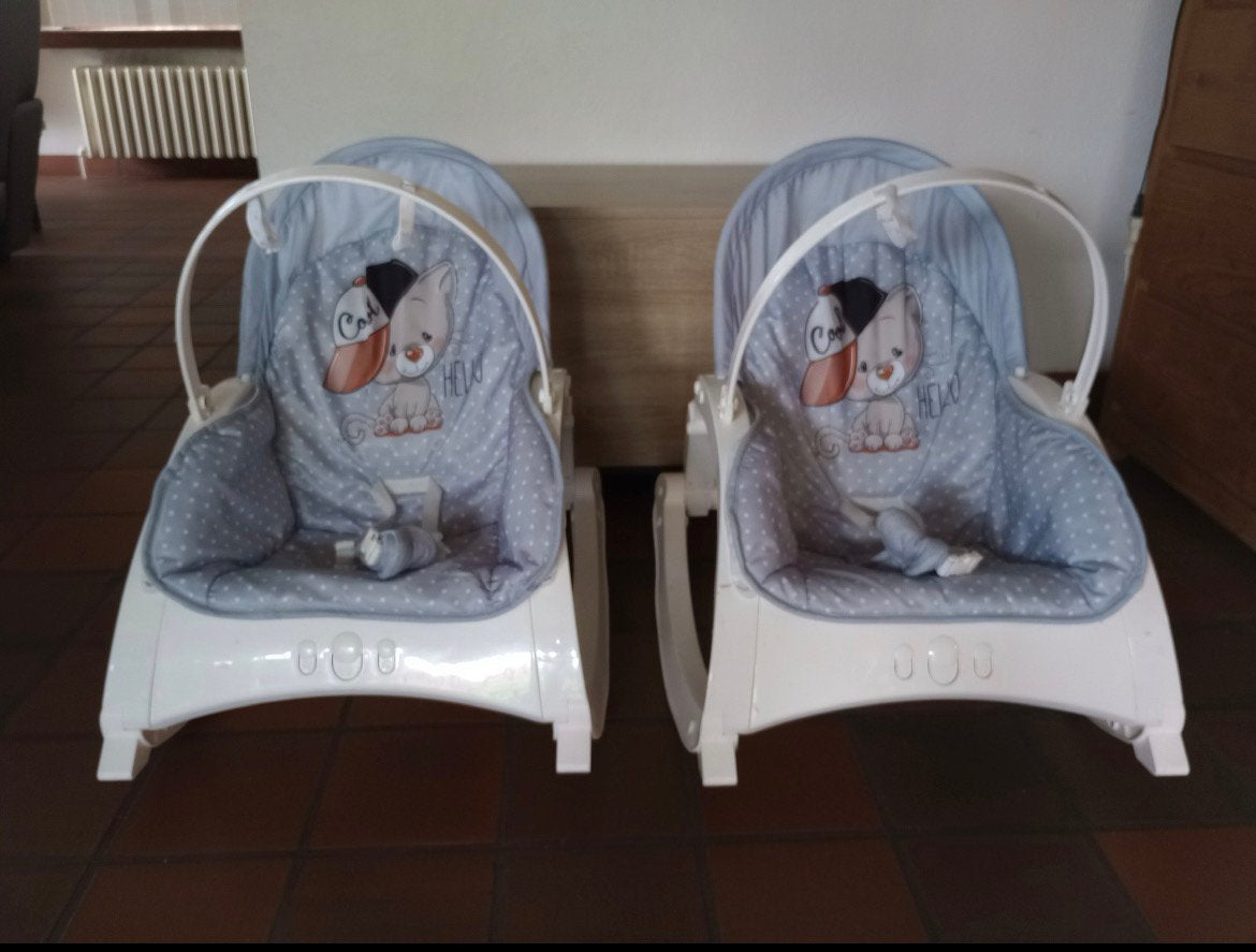 Schommelstoel voor baby met muziek, Ophalen, Zo goed als nieuw, Schommelstoel, Overige merken