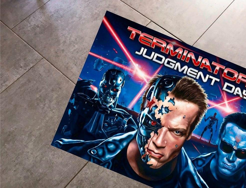Translite Flipper Terminator 2 2.0, Collections, Machines | Flipper (jeu), Comme neuf, Électronique, Williams, Envoi