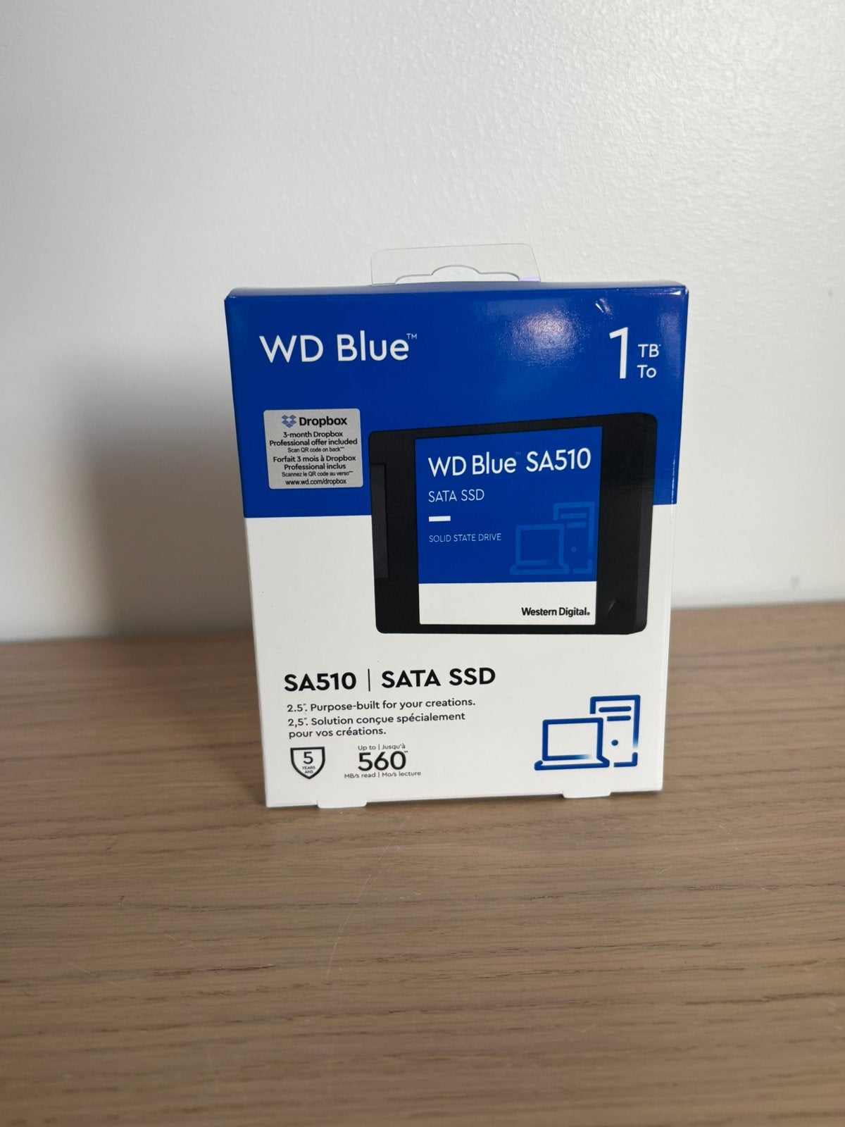 SSD SATA WD Blue SA510 de 1 To | Nouveau, Neuf, Enlèvement ou Envoi, Desktop, SSD