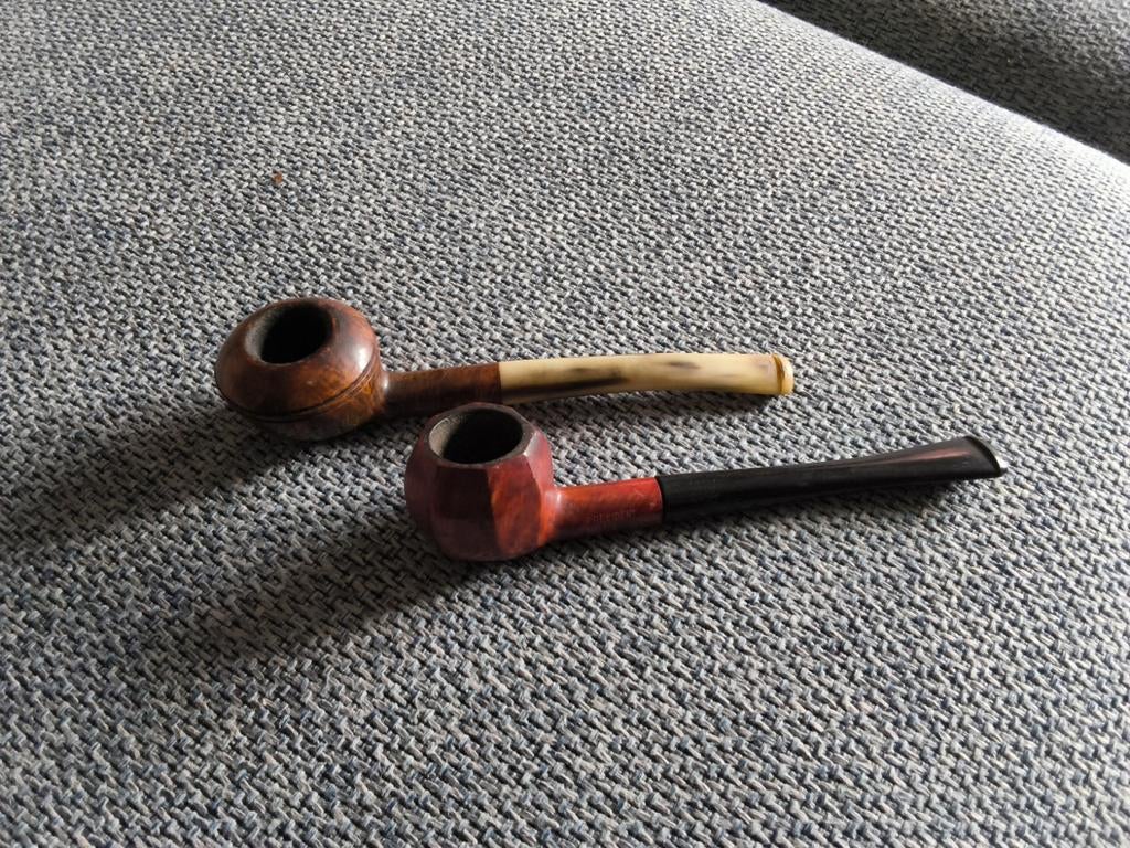 2 Pipes en bois bruyere 25€/pcs