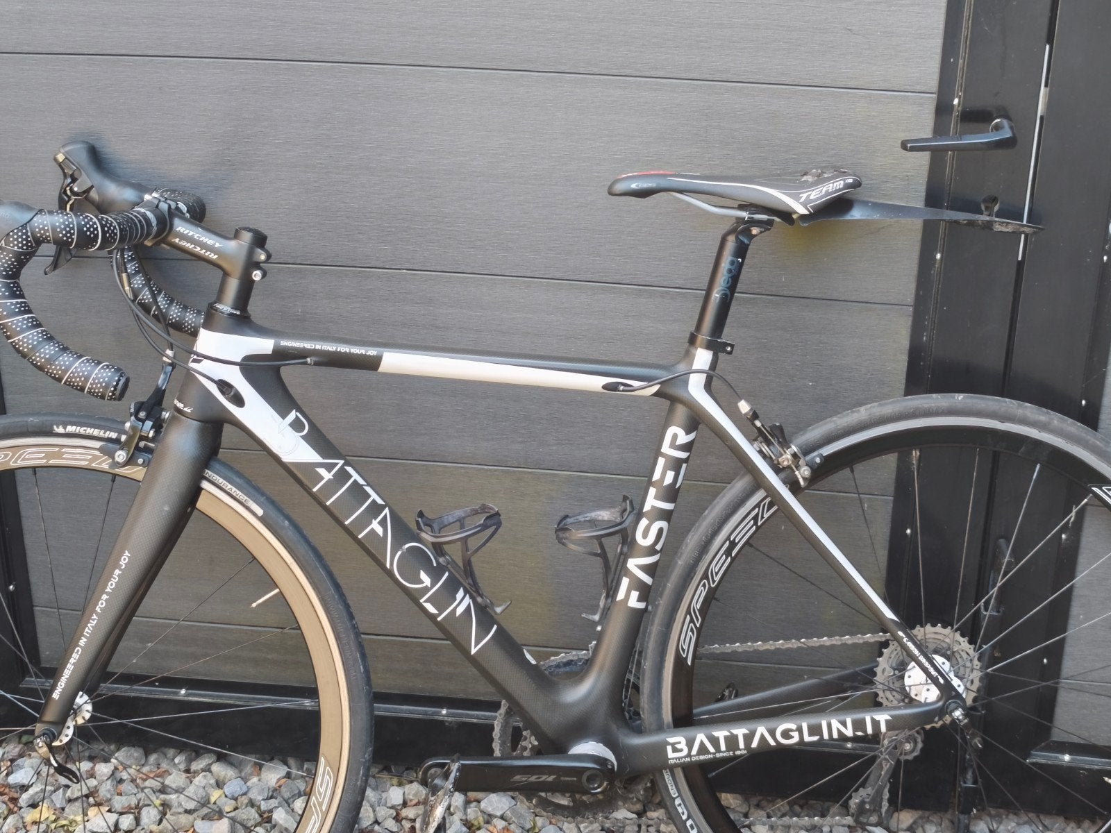 Battaglin Carbon racefiets, Ophalen