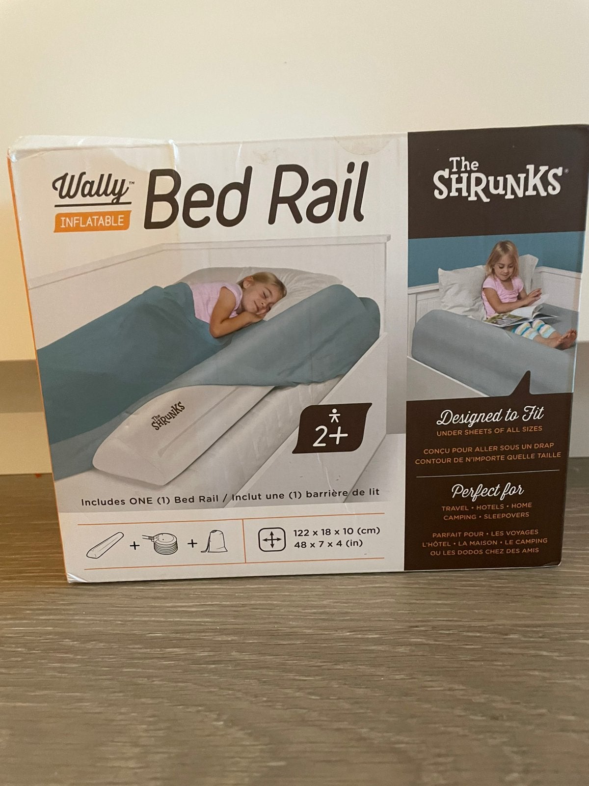 Opblaasbaar bed rail, Ophalen, Zo goed als nieuw