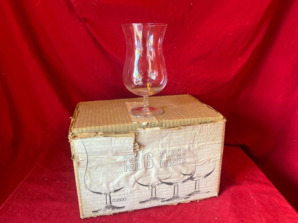 Verre Leerdam Holland [6st], Enlèvement ou Envoi, Neuf, Verre à bière