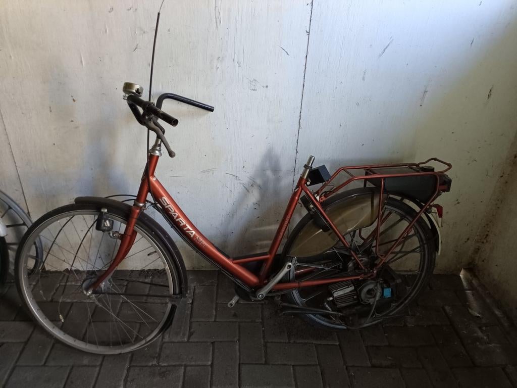 Spartamet voor onderdelen, Ophalen