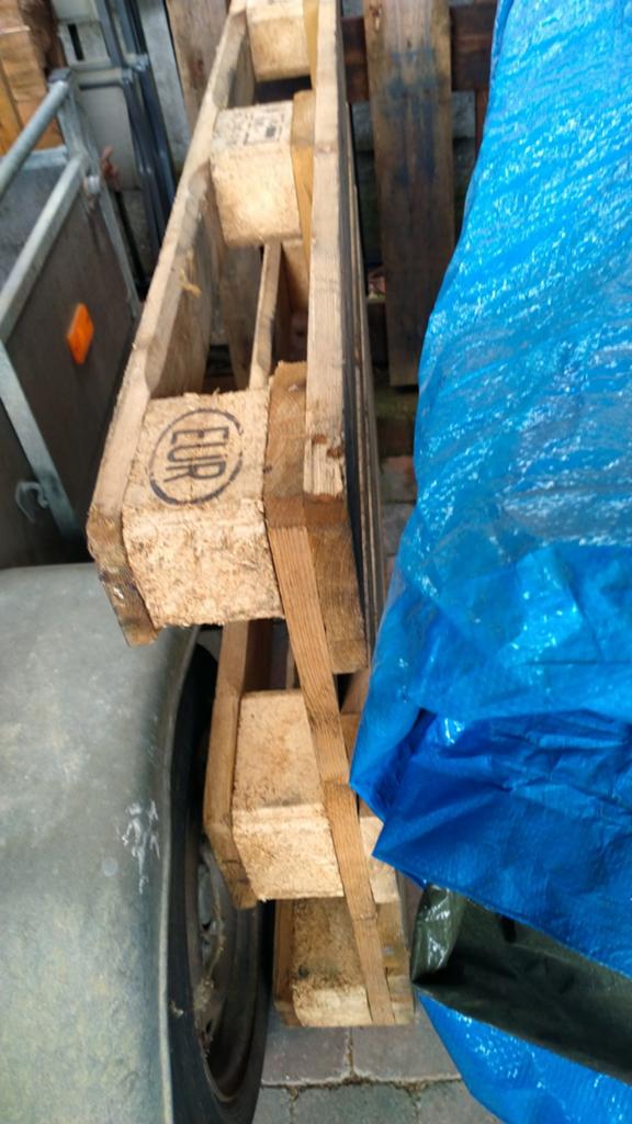 Euro pallets, Doe-het-zelf en Bouw, Hout en Planken, Ophalen