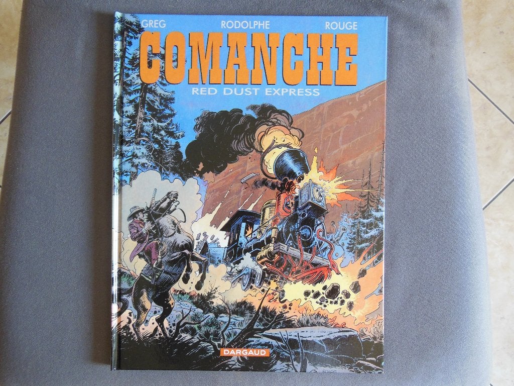 BD Comanche 15 Red dust express EO Rare, Livres, Enlèvement ou Envoi, Utilisé