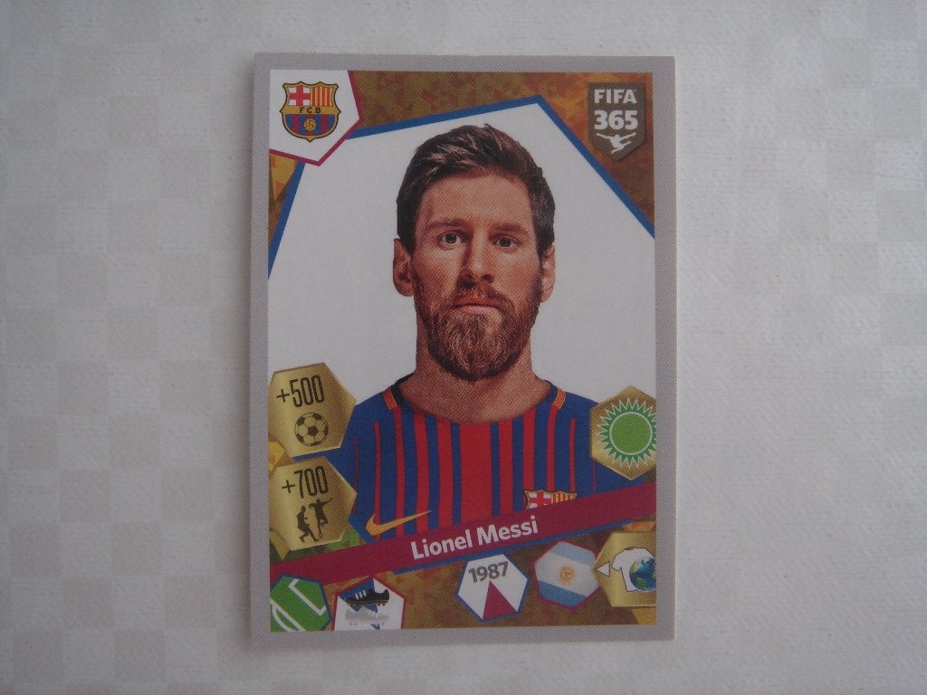 Sticker voor de FIFA 2 van Lionel Messi, Ophalen of Verzenden, Nieuw, Sticker