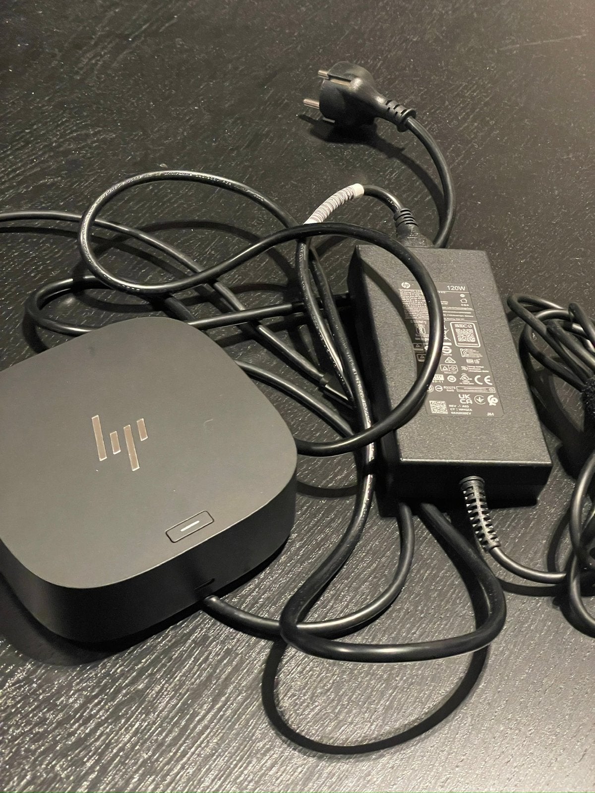 HP Dock G5 120W, Computers en Software, Ophalen of Verzenden, Zo goed als nieuw, Docking station, Laptop
