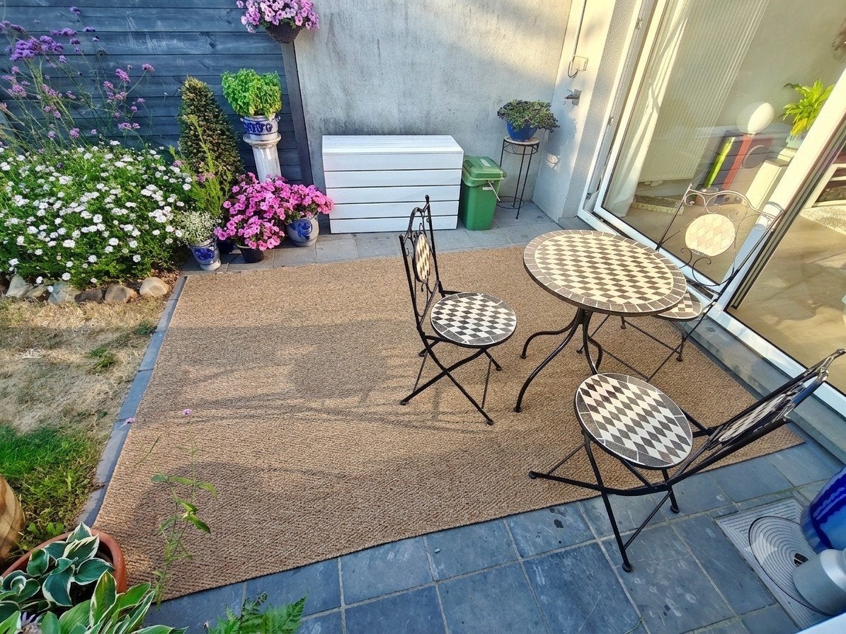 IKEA LYDERSHOLM Buitentapijt / Vloerkleed 200 x 300 cm, Ophalen, Bruin, 200 cm of meer, Zo goed als nieuw