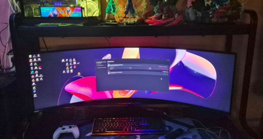 écran samsung odyssey g9 neo 240hz 49 inch, Informatique & Logiciels, Autres résolutions, Moins de 1 ms, Comme neuf, Samsung