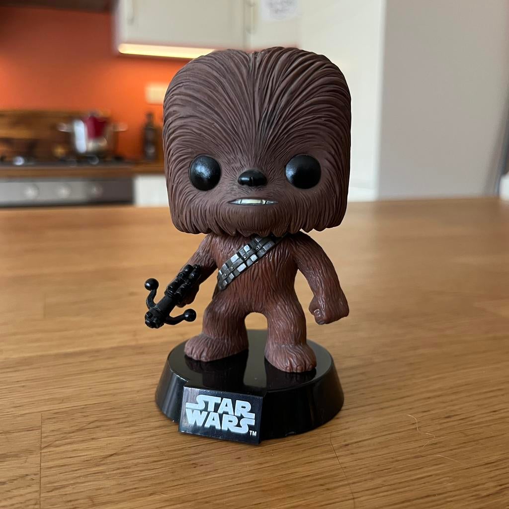 Funko Pop! Star Wars Chewbacca Vinyl Bobble Head #06 (2013), Kinderen en Baby's, Ophalen of Verzenden, Gebruikt
