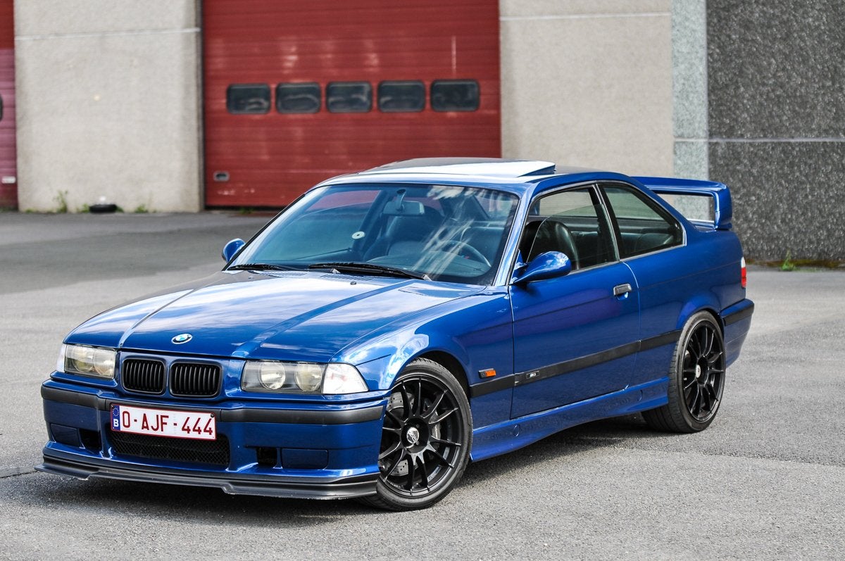 BMW M3 E36, Auto's, BMW, Achterwielaandrijving, Blauw, Leder, Particulier
