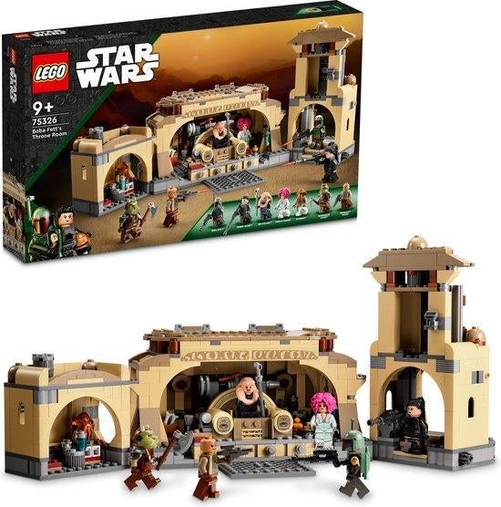 trone de jabba lego 75326, Ophalen of Verzenden, Zo goed als nieuw